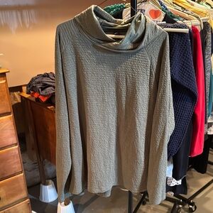 Olive Green Women's Sweater apana